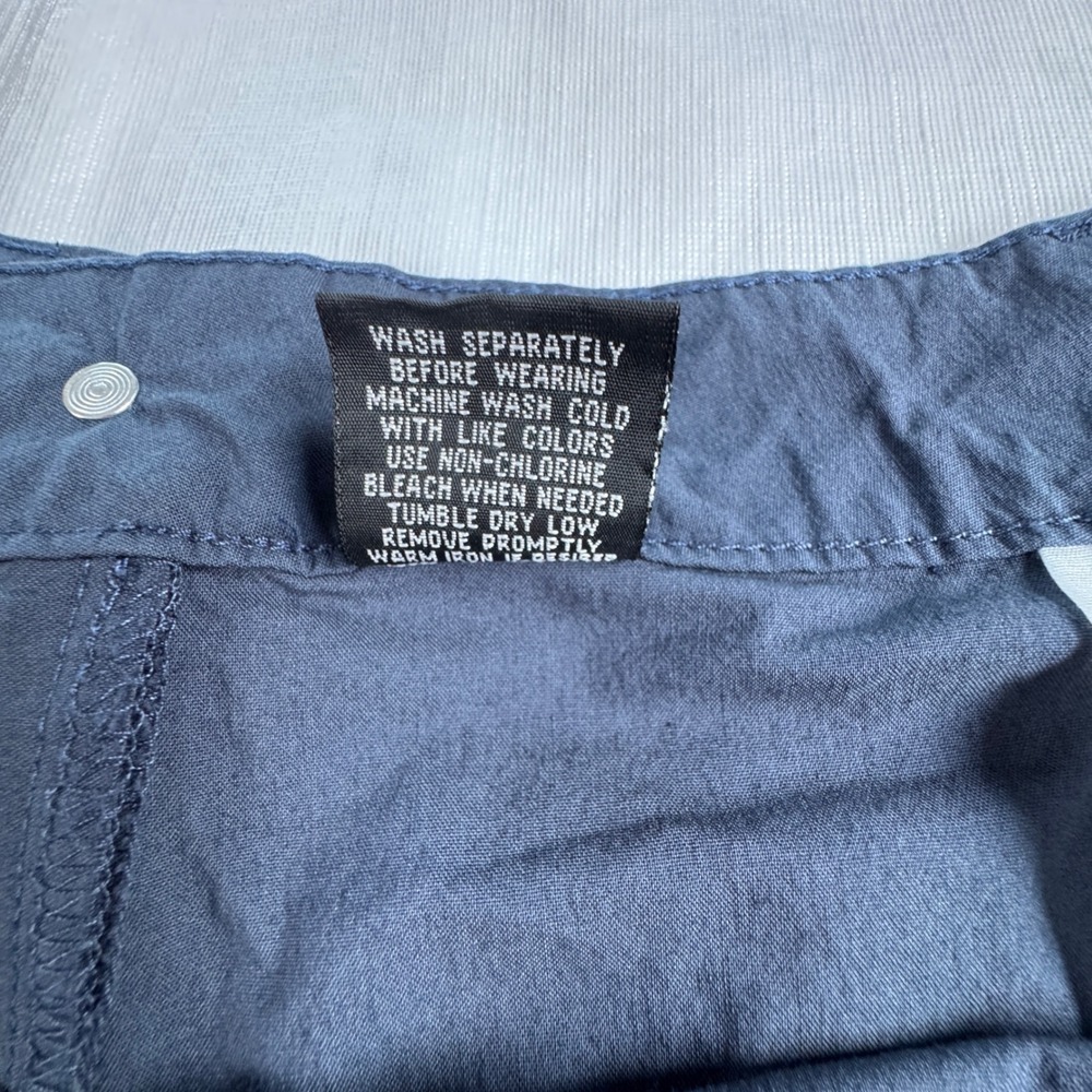 Canyon Guide Outfitters Mens Size 40 Blue Cotton Blend Shorts - Picture 5 of 5